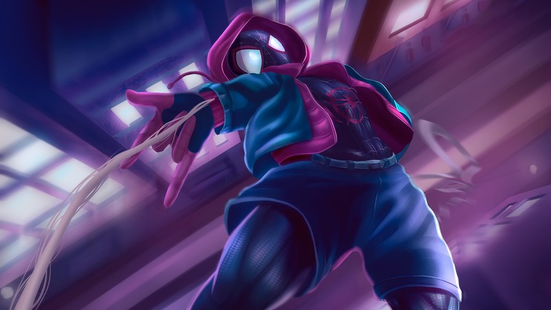 spiderman into the spider verse, spiderman, hd, superheroes, artwork, artist, digital art, deviantart