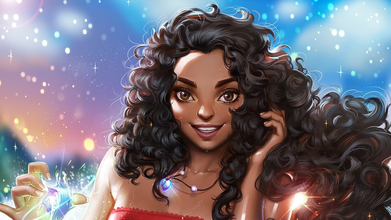 moana, movies, animated movies, artist, artwork, digital art, hd