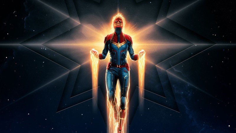 captain marvel, hd, movies, 2019 movies, poster