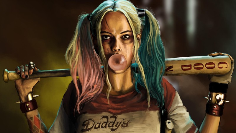 harley quinn, superheroes, artist, artwork, digital art, hd, deviantart