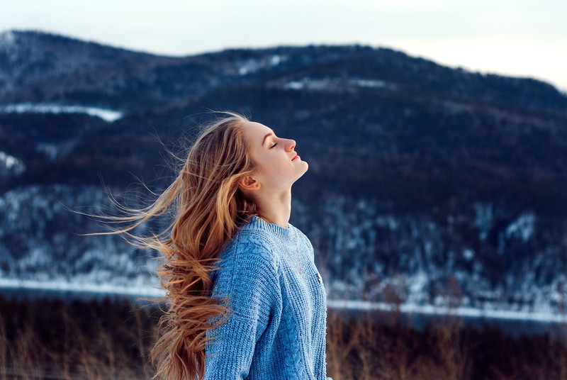 girls, model, hd, snow
