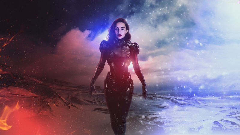 mass effect andromeda, games, ps games, xbox games, pc games, hd, 4k, deviantart, emilia clarke
