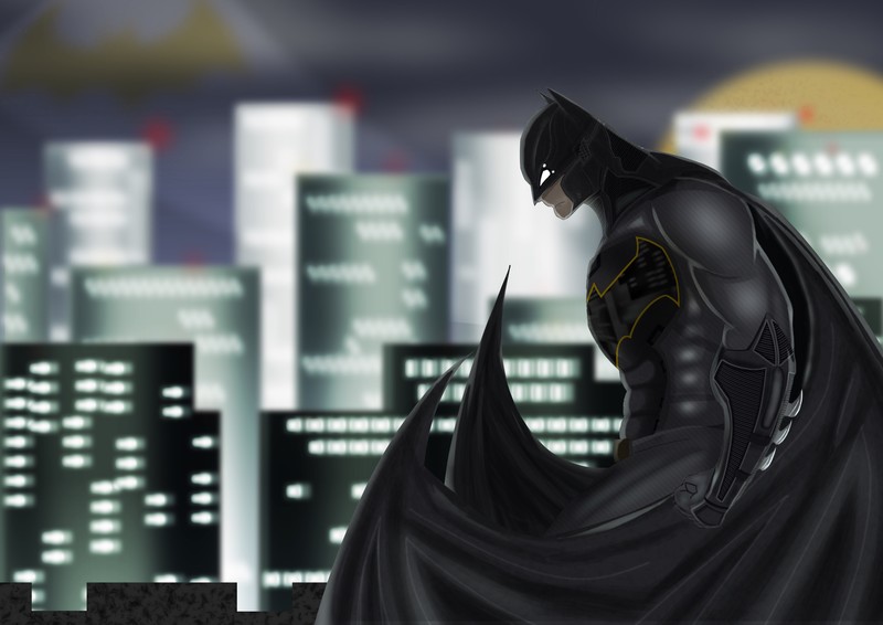 batman, hd, 4k, superheroes, digital art, artwork