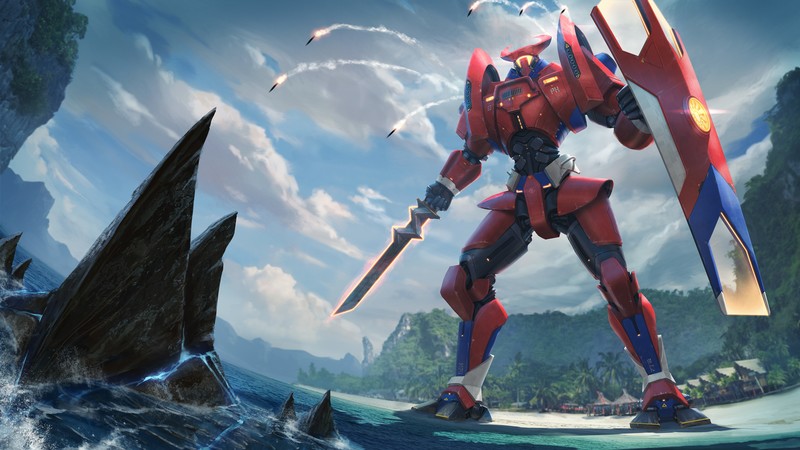 pacific rim, superheroes, artist, artwork, digital art, hd, deviantart, 4k