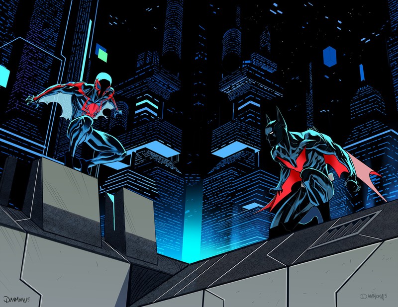 spiderman, batman, superheroes, artist, artwork, digital art, hd, behance