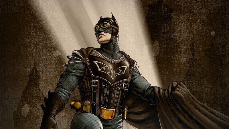 batman, steampunk, superheroes, hd, 4k, 5k