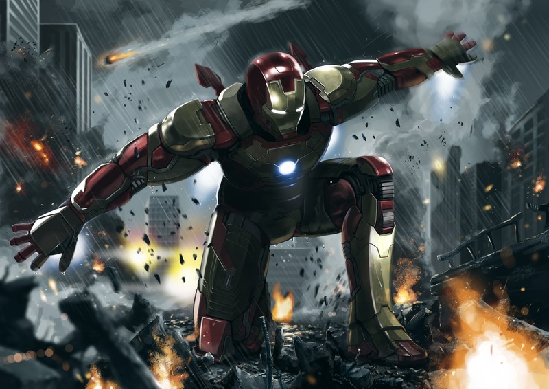 iron man, hd, 4k, superheroes, digital art, artwork