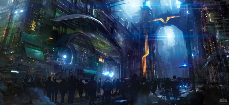 town, artist, artwork, digital art, hd, painting, deviantart, 4k, 5k
