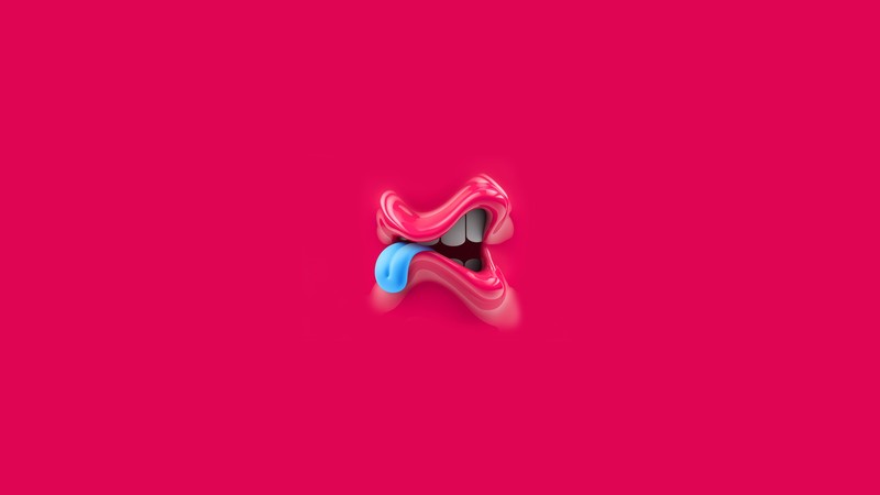 3d, tongue, artist, artwork, digital art, hd