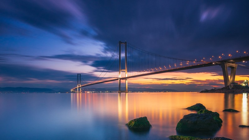 bridge, cityscape, landscape, nature, hd, deviantart