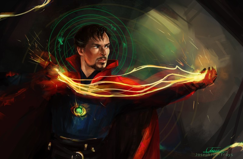 doctor strange, superheroes, hd, artwork, artist, deviantart