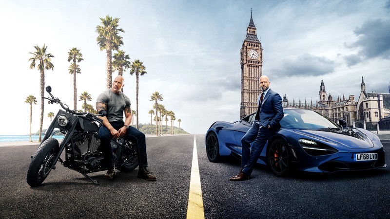 hobbs and shaw, 5k, poster, 4k, 2019 movies, movies, hd, dwayne johnson, jason statham