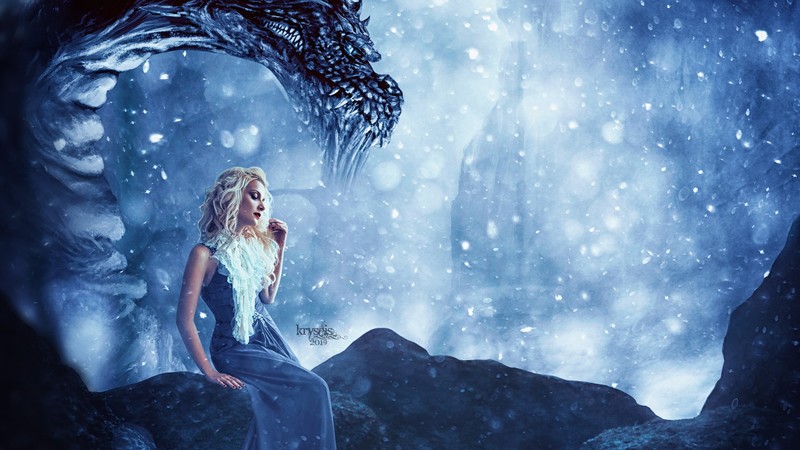 daenerys targaryen, game of thrones season 8, game of thrones, tv shows, hd, deviantart