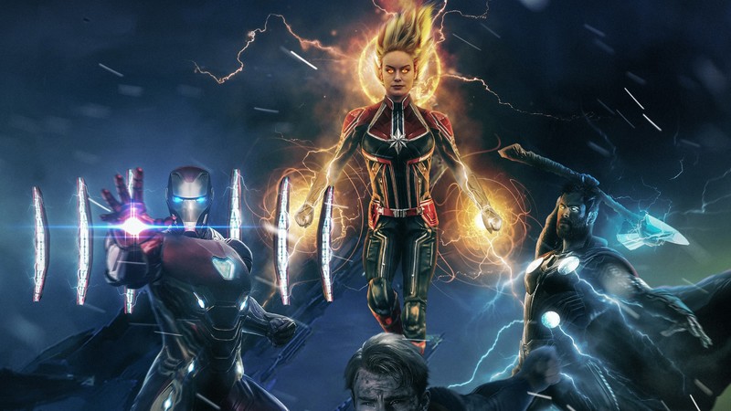 avengers end game, movies, 2019 movies, hd, captain marvel, iron man, thor, captain america, 4k