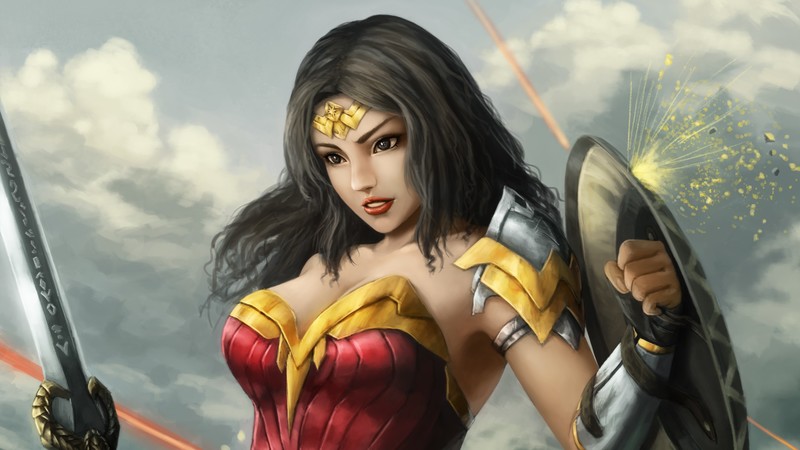 wonder woman, hd, superheroes, artist, artwork, digital art, deviantart
