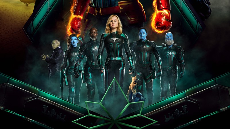 captain marvel movie, 4k, 5k, poster, captain marvel, 2019 movies, movies, hd, brie larson, carol danvers