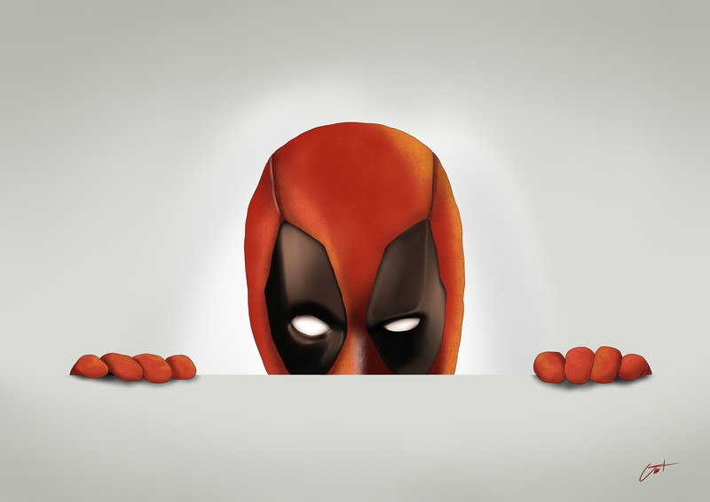 deadpool, hd, 4k, digital art, artwork, art, deviantart, superheroes