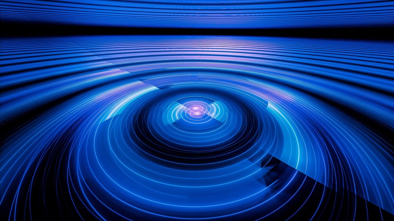 abstract, digital art, hd, blue