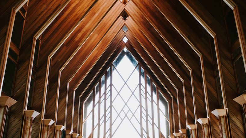 building, wooden, interior, window, room, 4k