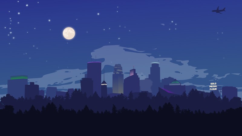 city, artist, artwork, digital art, hd, minimalism, minimalist
