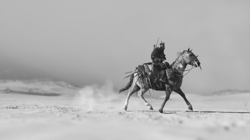 assassins creed odyssey, assassins creed, 2018 games, games, hd, 4k, monochrome, black and white