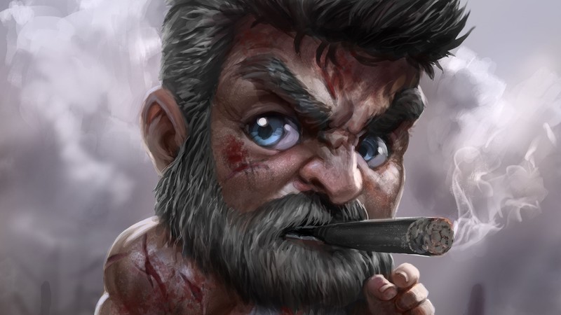 logan, hd, 4k, superheroes, artwork, digital art