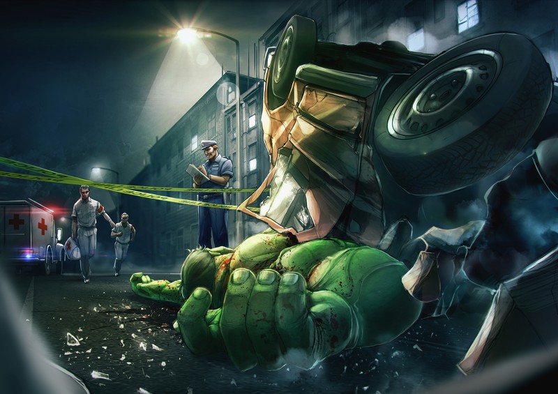 hulk, hd, 4k, superheroes, digital art, artwork, behance