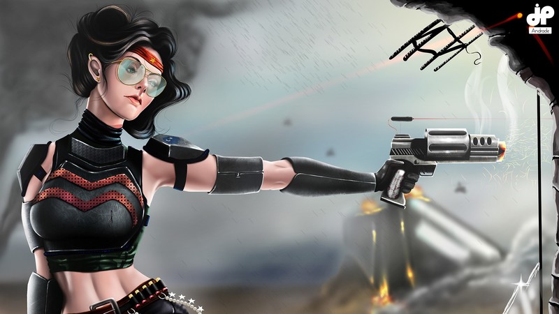 wonder woman, hd, superheroes, artist, artwork, digital art, deviantart