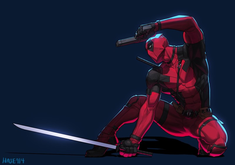 deadpool, hd, superheroes, artwork, digital art, deviantart