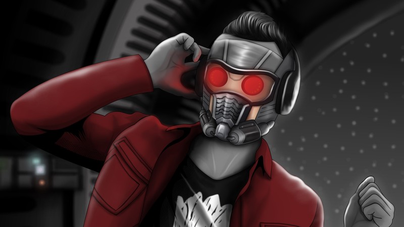 star lord, hd, superheroes, artwork