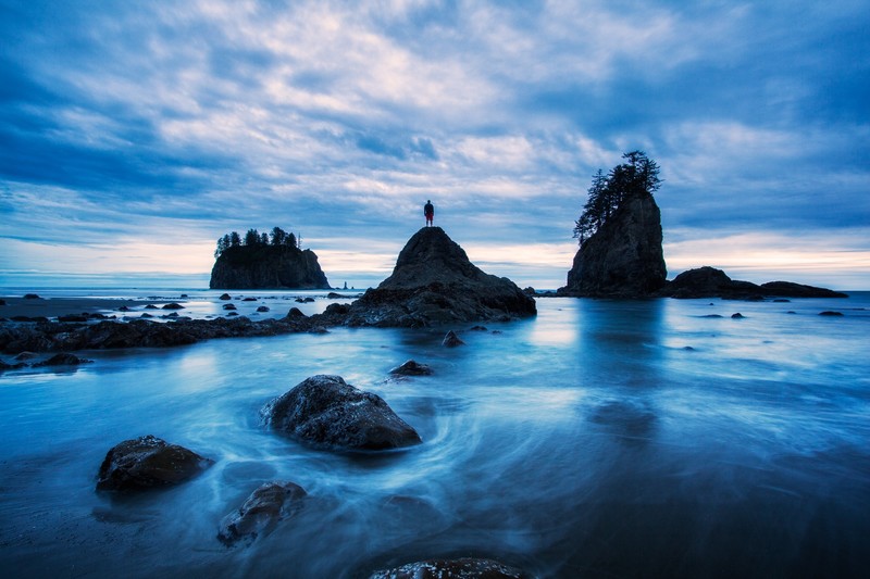 beach, coast, nature, hd