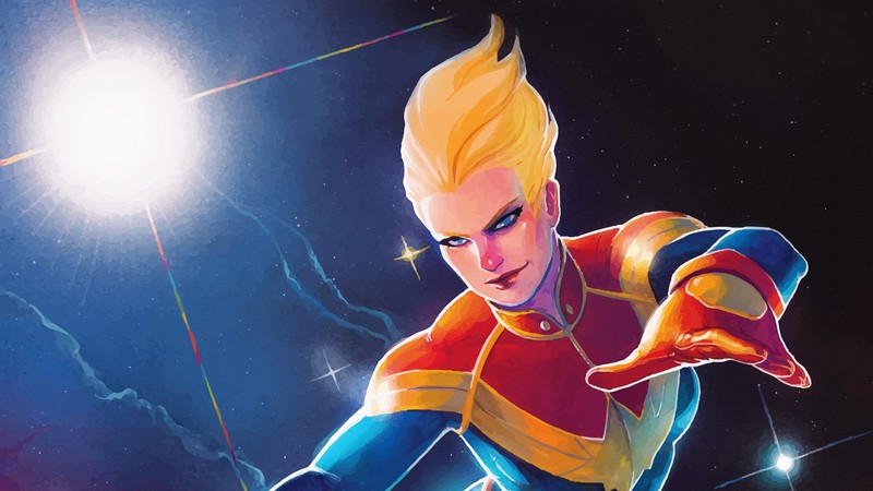 captain marvel, superheroes, artist, artwork, digital art, hd, 4k, marvel