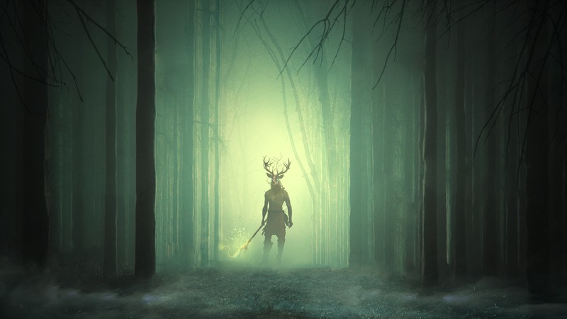 artist, artwork, digital art, hd, forest, deviantart