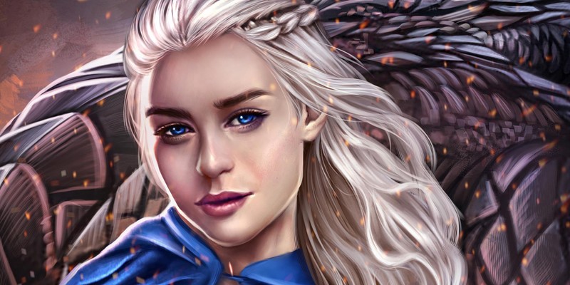 game of thrones, tv shows, hd, daenerys targaryen, artist, artwork, digital art, deviantart