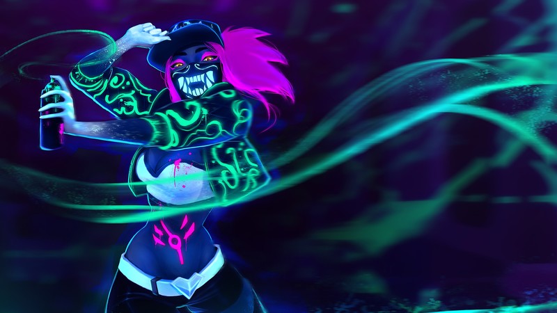 akali league of legends, league of legends, games, hd, 4k, 5k, deviantart