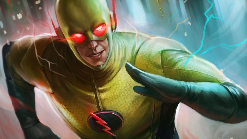 reverse flash, hd, artwork, artist, deviantart