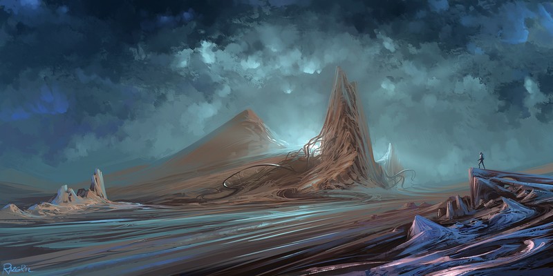 scifi, astronaut, artist, artwork, digital art, hd, deviantart