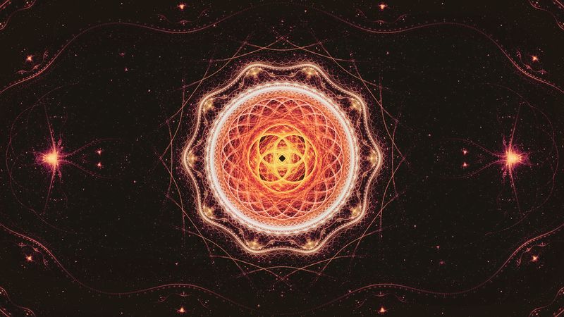 fractal, pattern, tangled, mandala, abstraction, 4k