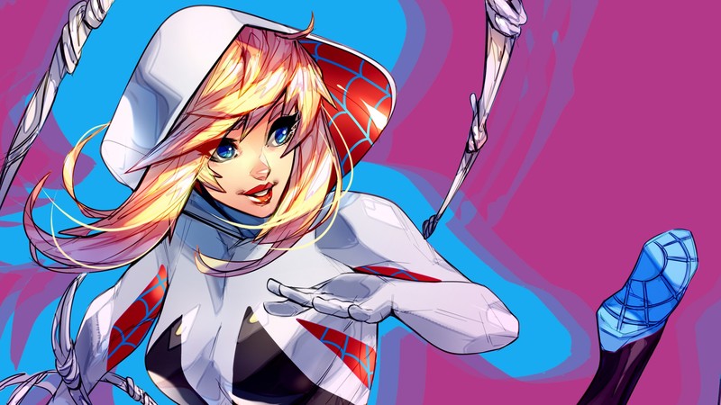gwen stacy, hd, superheroes, artwork, artist, digital art, deviantart