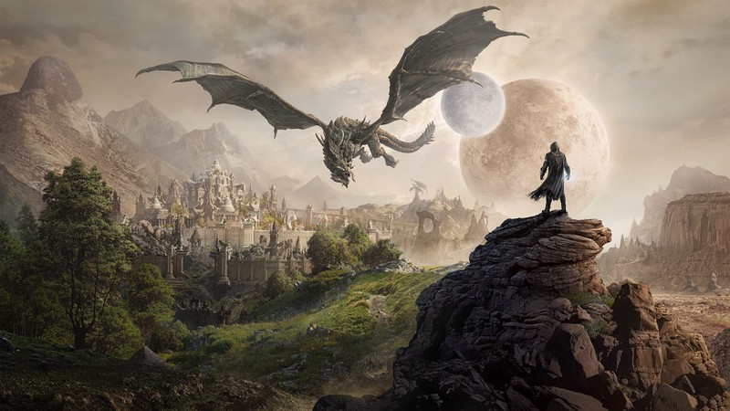 the elder scrolls, games, pc games, xbox games, ps games, hd, 4k, 2019 games, dragon