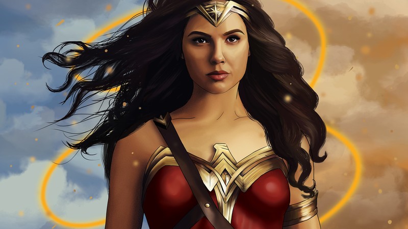 wonder woman, hd, 4k, superheroes, artist, artwork, behance, digital art