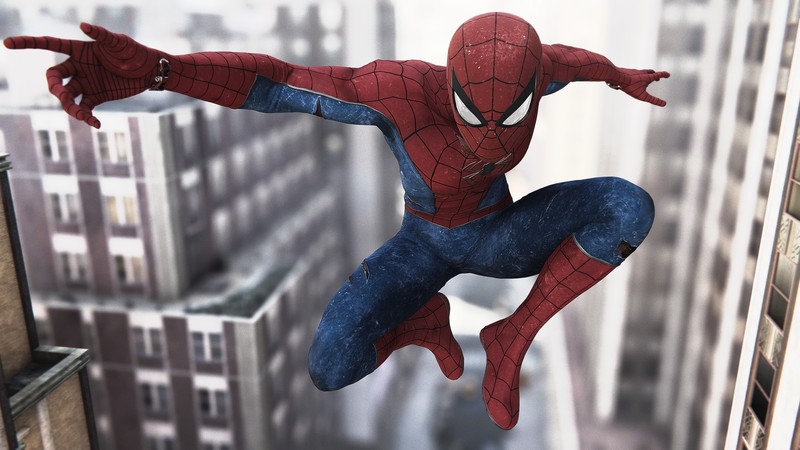 spiderman ps4, spiderman, superheroes, games, hd, 4k, 2019 games, ps games