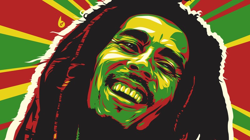 bob marley, abstract, artwork, 4k, hd, creative, music, singer