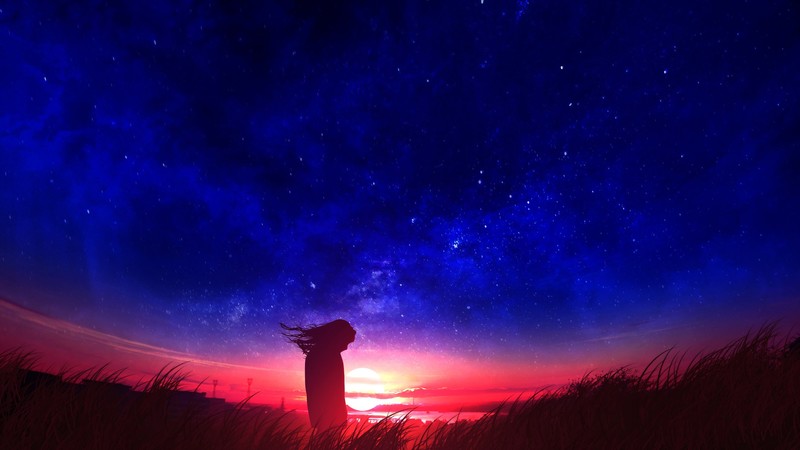 anime girl, anime, artist, artwork, digital art, hd, deviantart