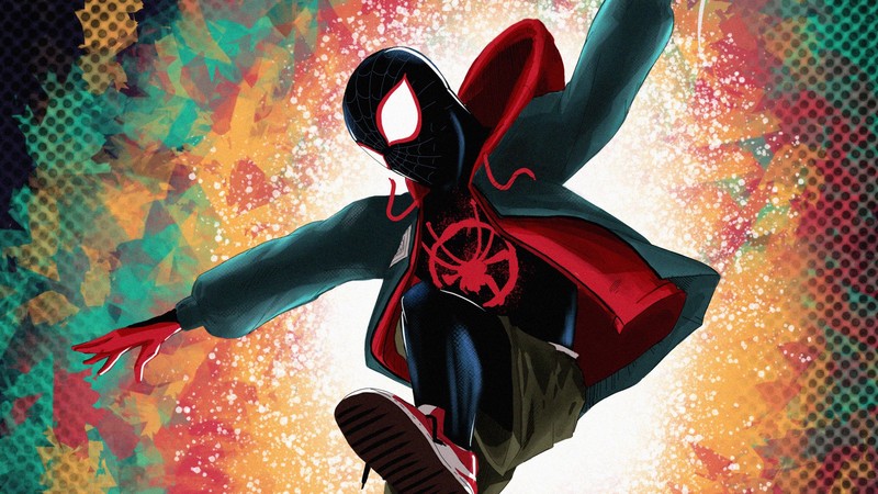 spiderman into the spider verse, spiderman, movies, hd, superheroes, artwork, artist, digital art, behance