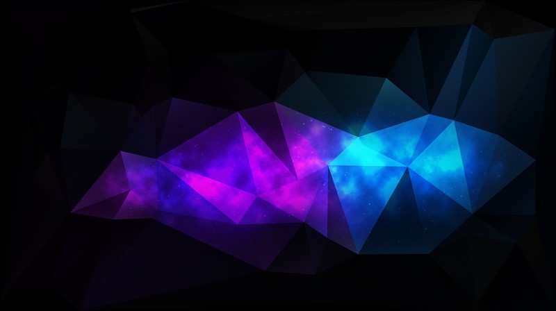 low poly, abstract, geometry, hd