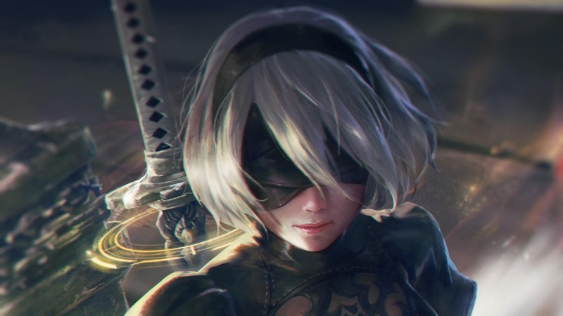 nier automata, 2019 games, hd, artist, artwork, digital art, deviantart