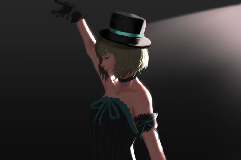anime girl, anime, artist, artwork, digital art, hd