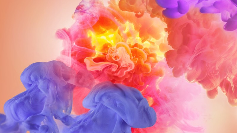 abstract, smoke, colorful, hd