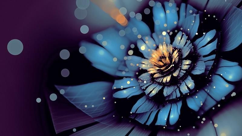 digital art, flowers, artist, artwork, deviantart, hd